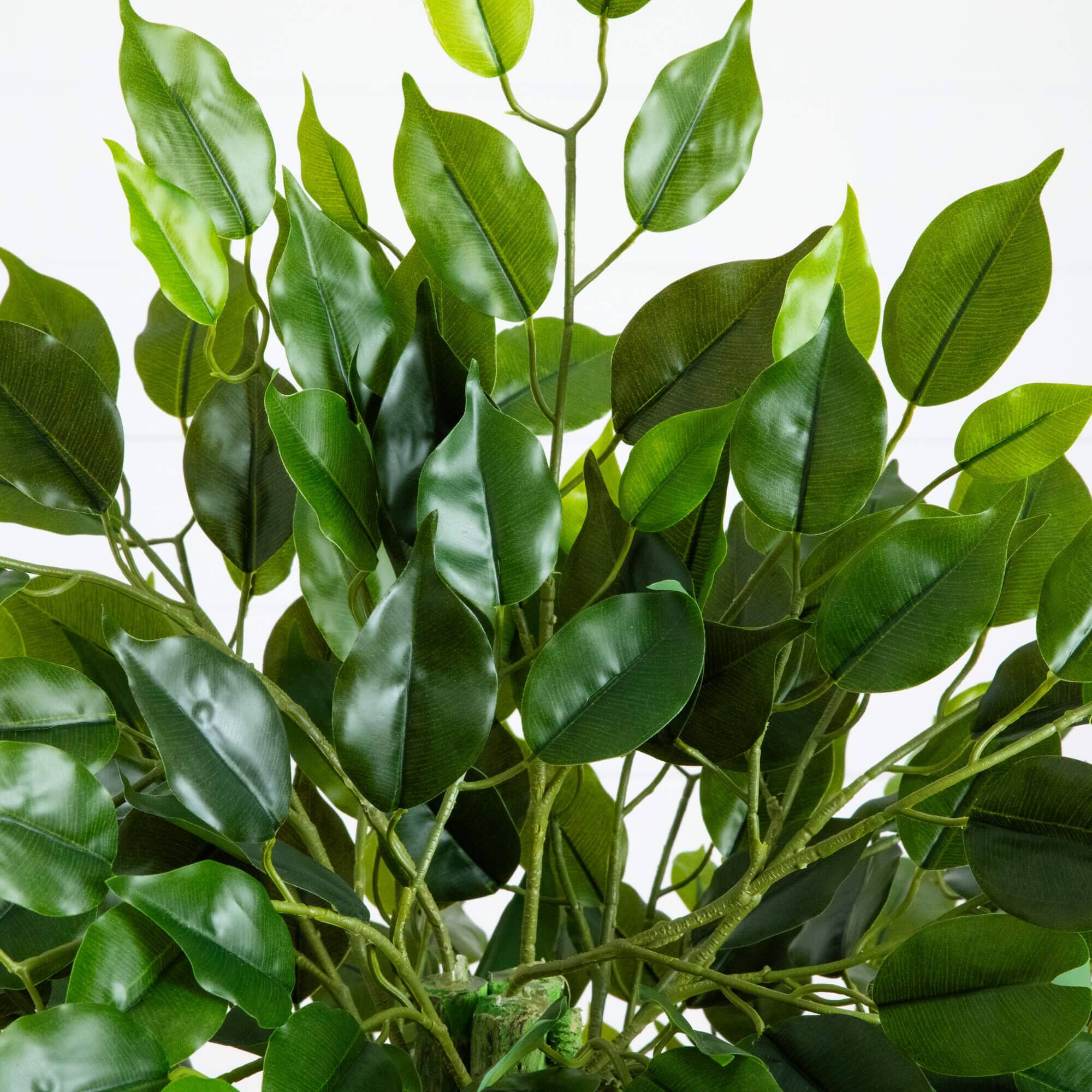 4.5ft. UV Resistant Artificial Ficus Tree (Indoor/Outdoor)